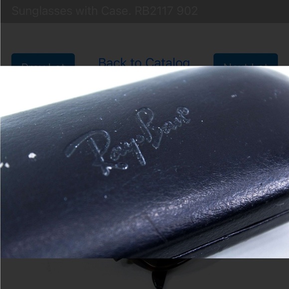 Ray-Ban Sunglasses with Case. RB2117 902 - Picture 3 of 8